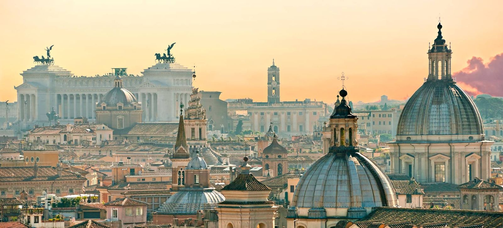 Il centro storico di Roma